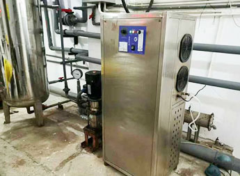 北京某實(shí)驗(yàn)中學(xué)泳池臭氧現(xiàn)場