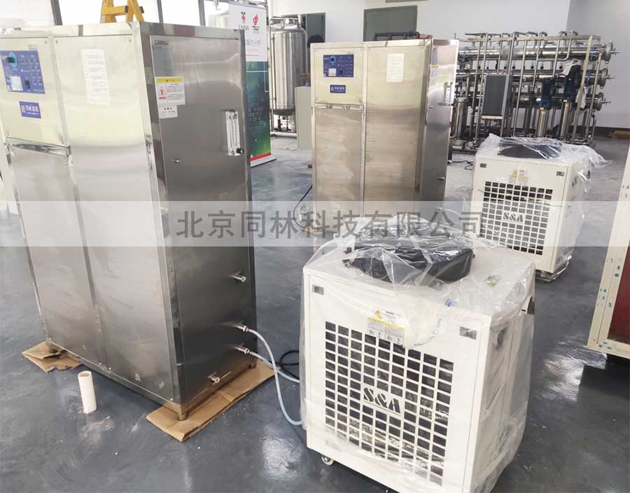 某研究中心200g/h臭氧發(fā)生器現(xiàn)場