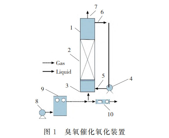 臭氧催化氧化處理焦化廢水尾水的催化劑適配研究